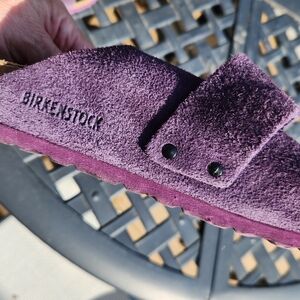 Birkenstock Purple Suede Women's Sandals